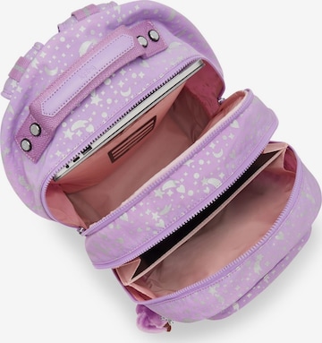 KIPLING - Mochila 'Class Room' em roxo