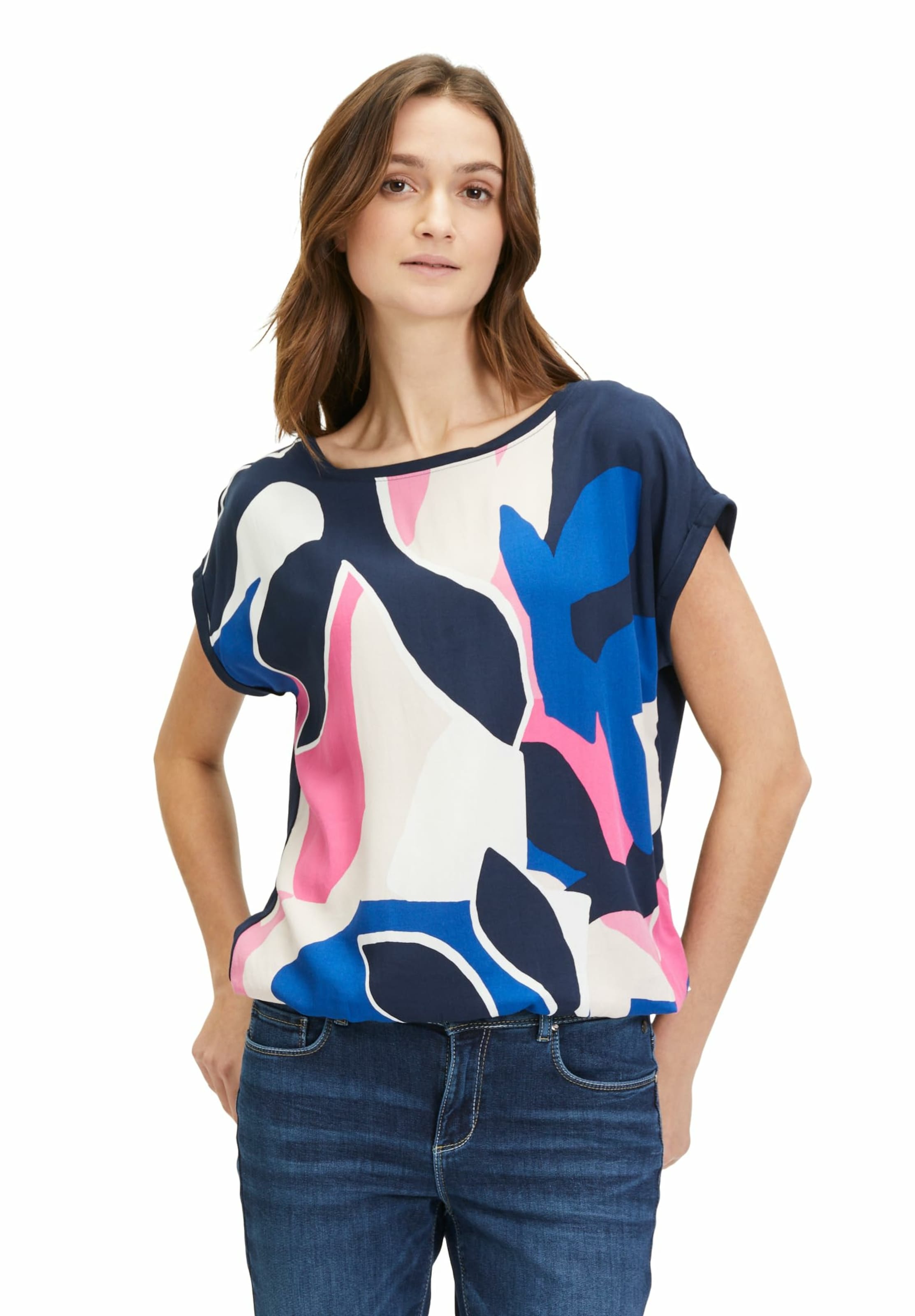 Betty & Co Shirt in Blue: front