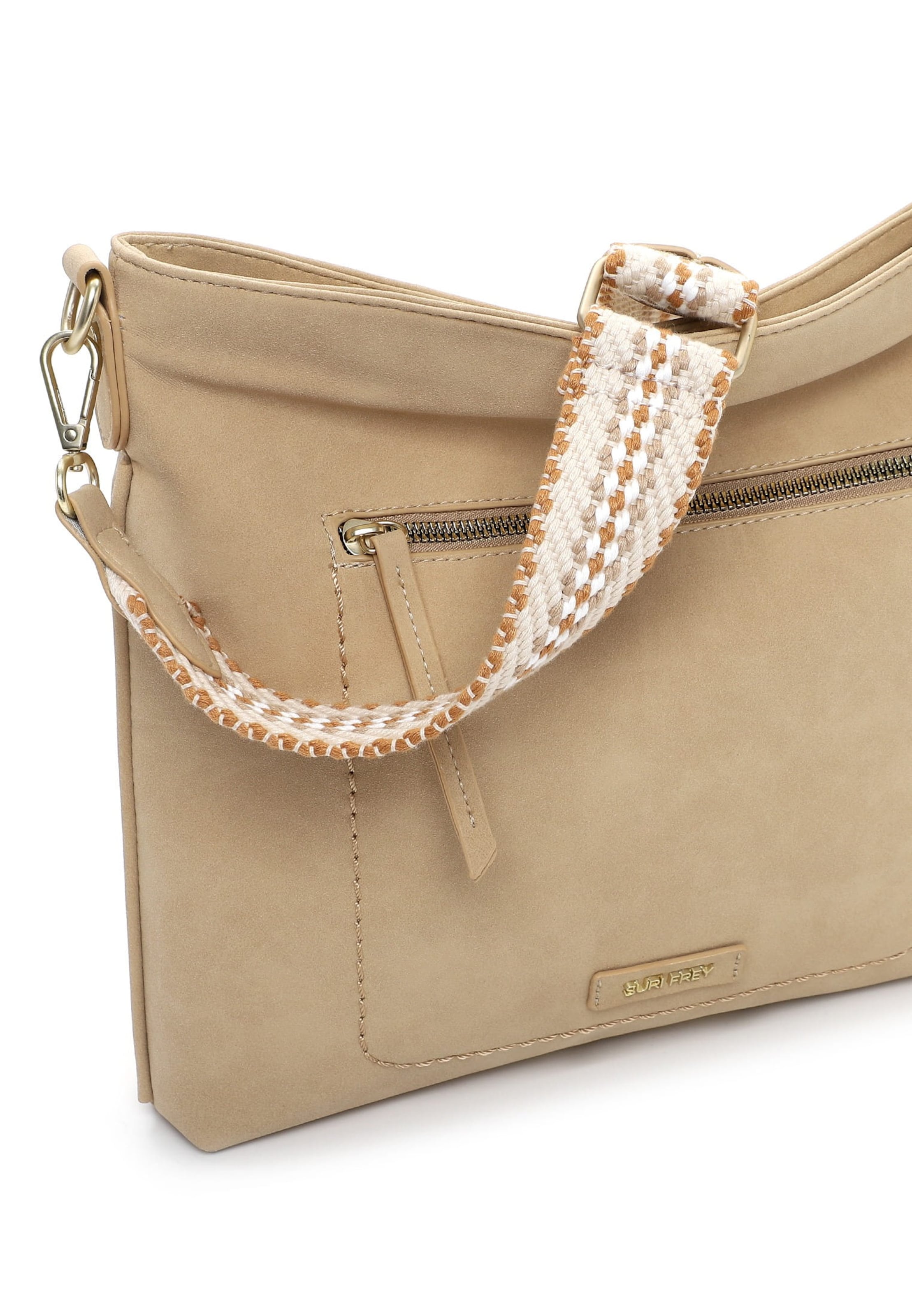 Borsa a spalla 'Christy' di Suri Frey in beige