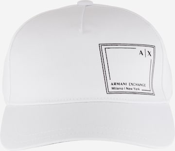 ARMANI EXCHANGE Cap in White