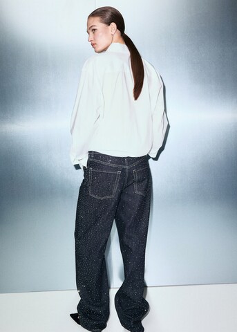 MANGO Wide leg Jeans 'Virgo' in Blue