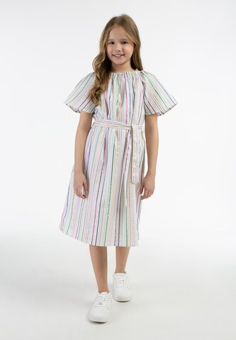 myMo KIDS - Vestido en blanco: frente