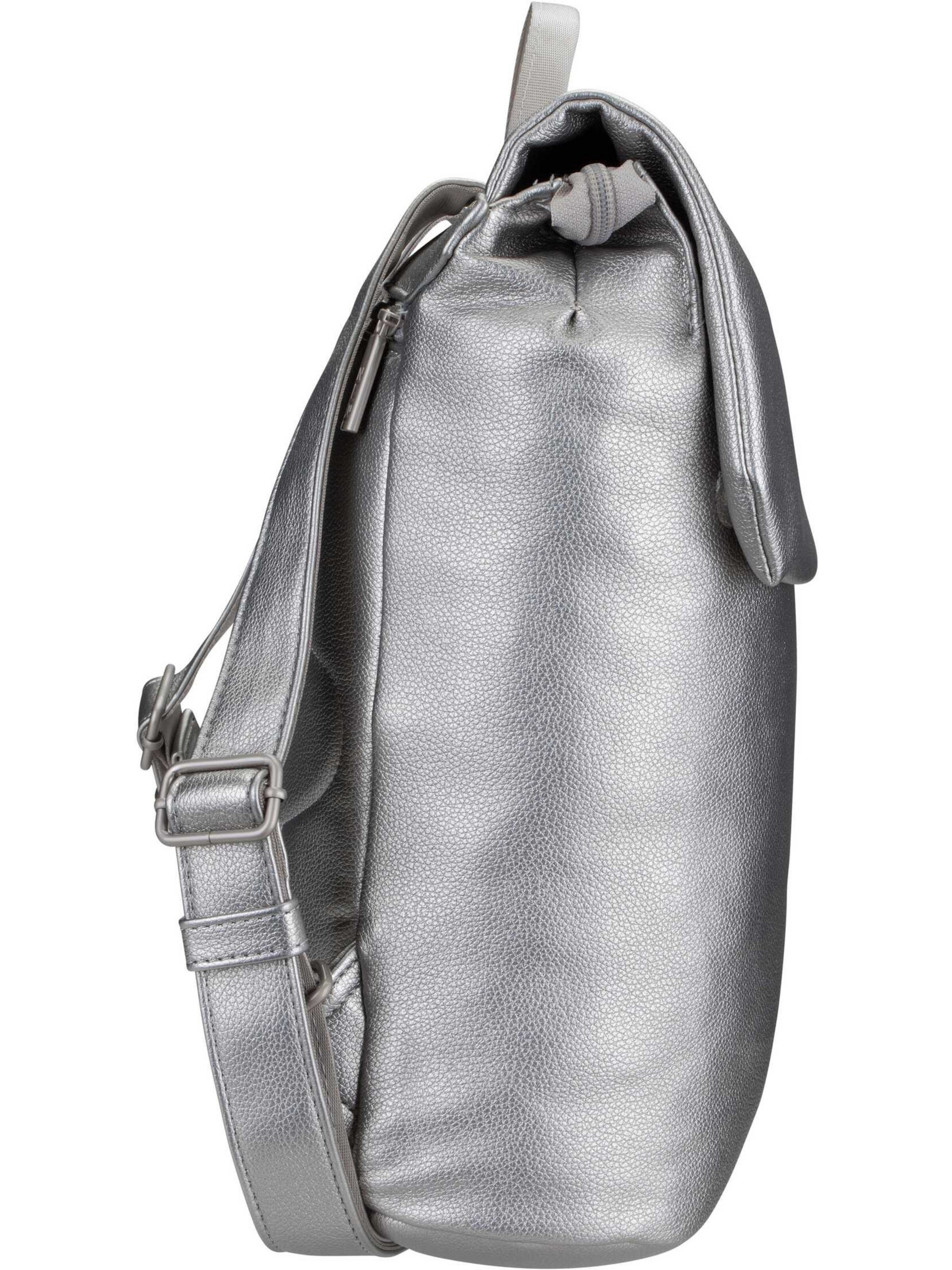 ZWEI Backpack 'Mademoiselle MR13' in Silver