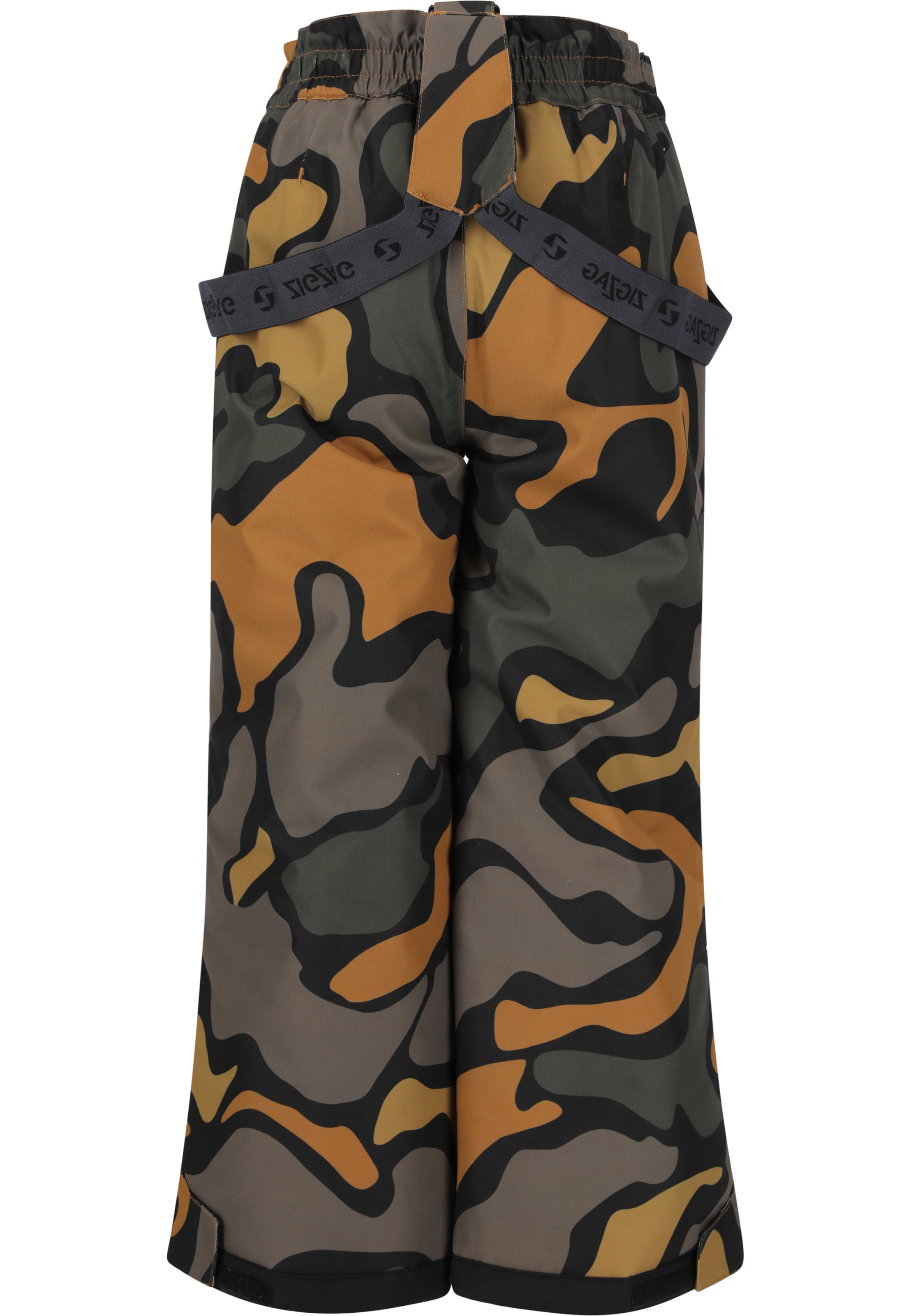 ZigZag Regular Workout Pants 'Soho' in Brown