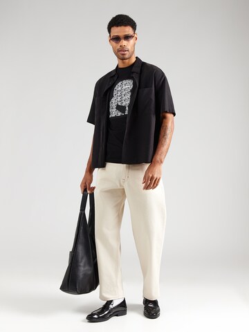 Karl Lagerfeld Тениска в черно