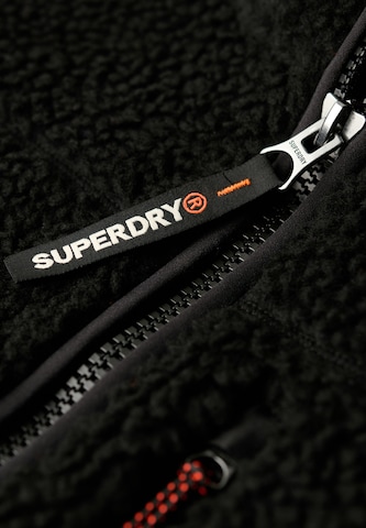 Giacca di pile di Superdry & Co in nero