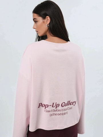 Maglia extra large di Busem in rosa