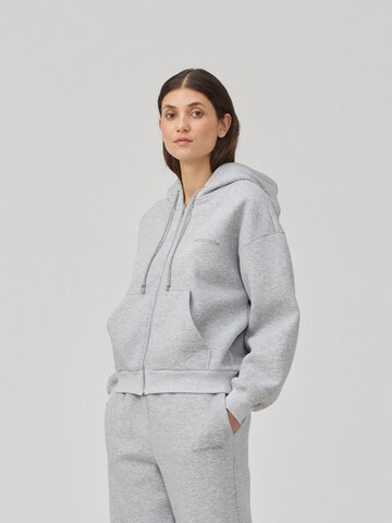 Veste de survêtement 'TiaMD' modström en gris : devant
