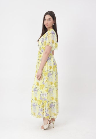 Elara Dress in Yellow