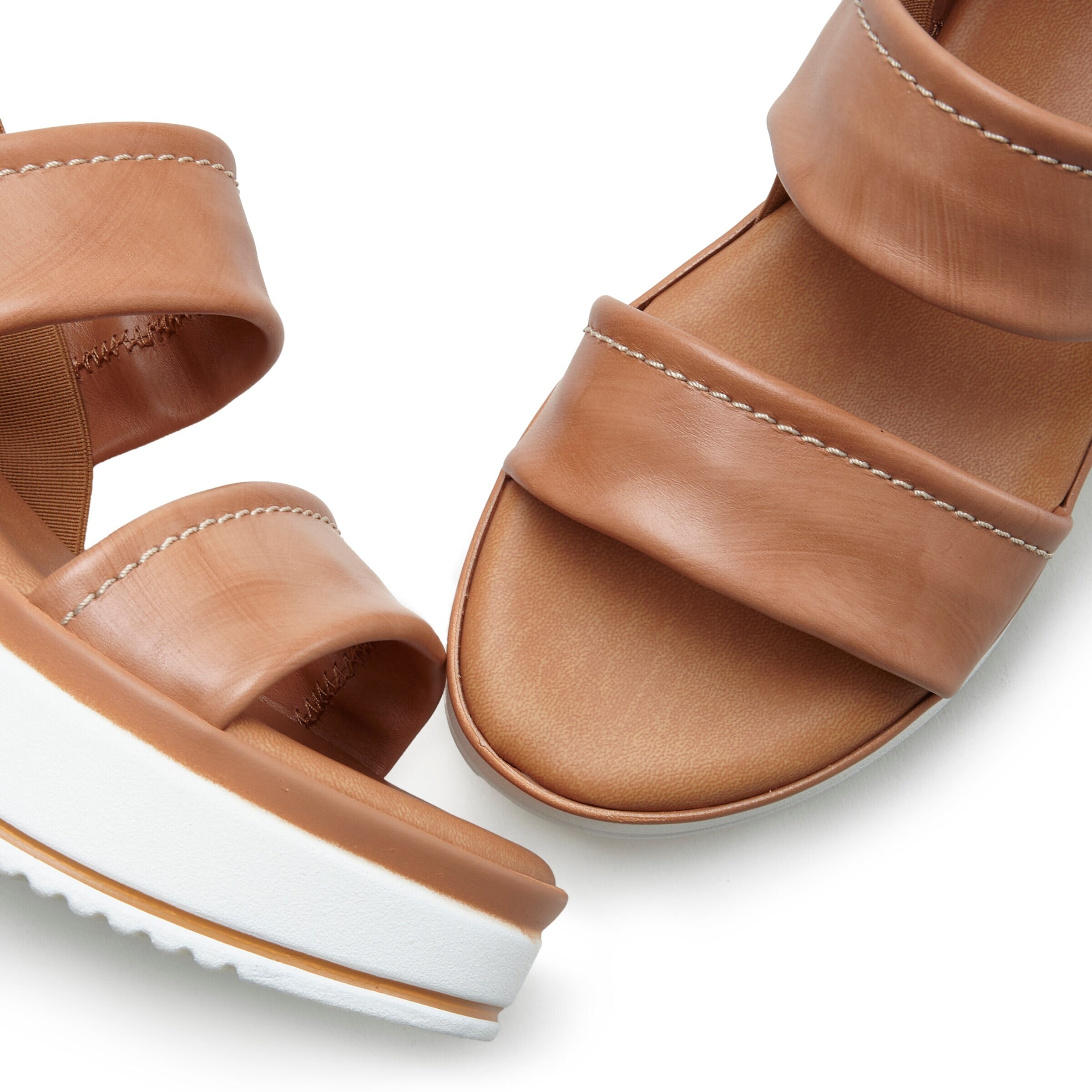 LASCANA Sandals in Beige