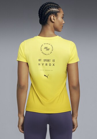 PUMA Performance Shirt in Yellow