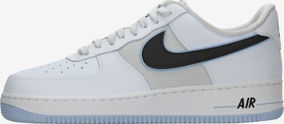 Sportbačiai be auliuko 'AIR FORCE 1 '07' iš Nike Sportswear, spalva – mėlyna / juoda / balta, Prekių apžvalga