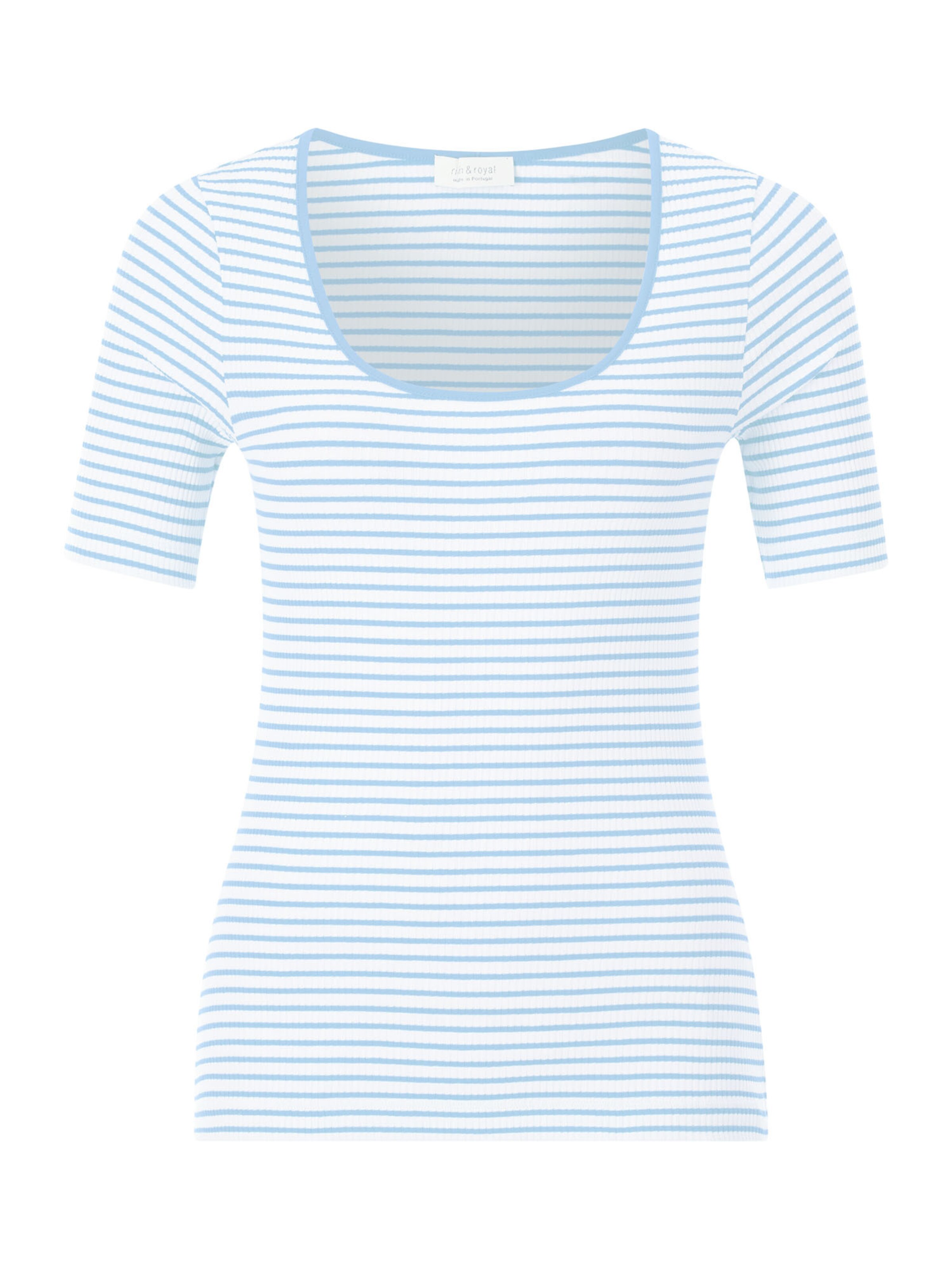 Rich & Royal T-Shirt in Blau: Vorderseite