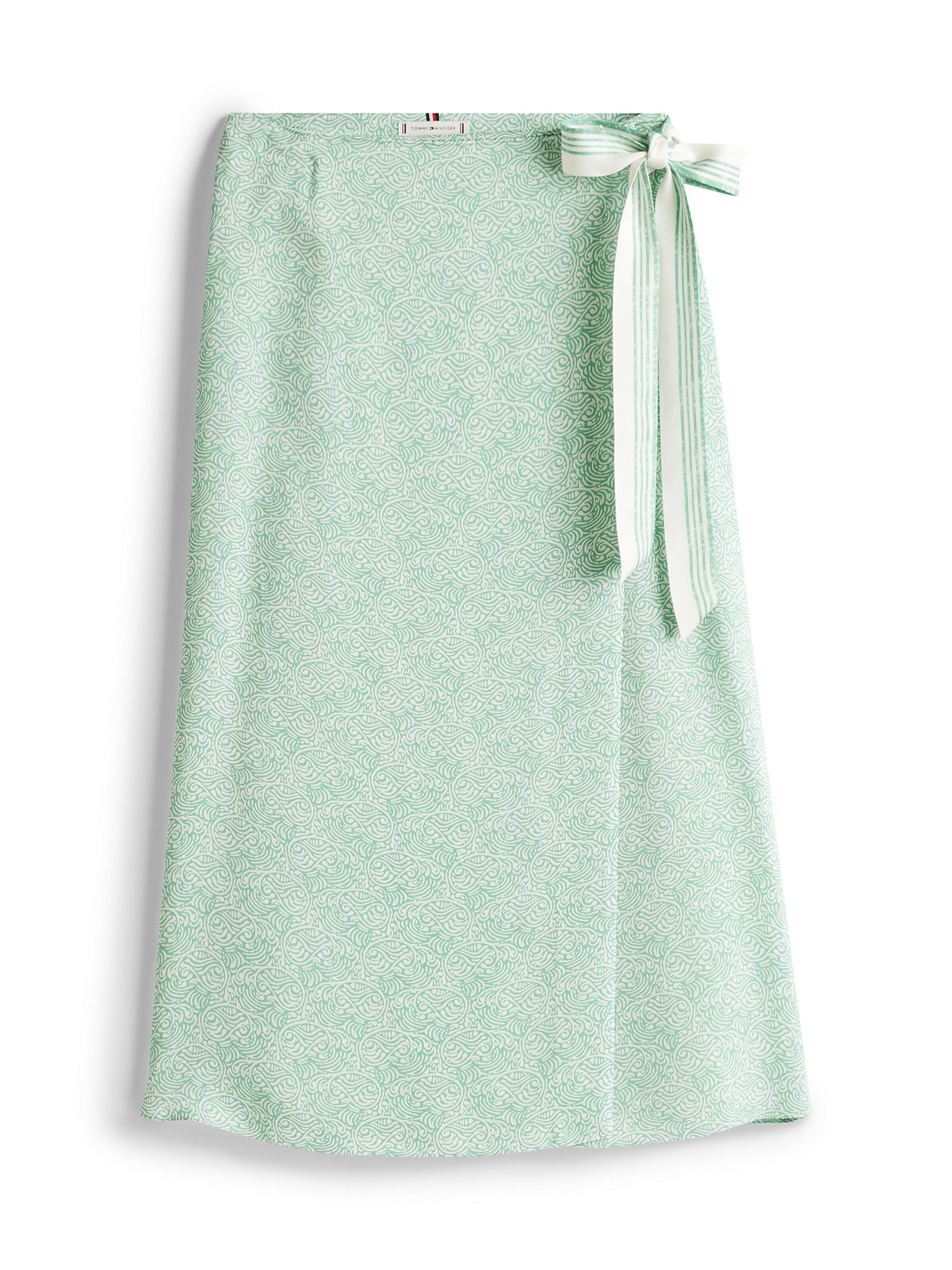 TOMMY HILFIGER Rok in Groen: voorkant