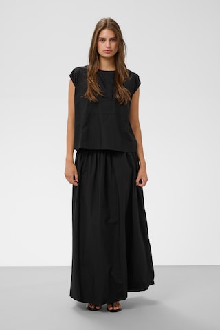 SOAKED IN LUXURY - Falda 'SLAlmeda' en negro