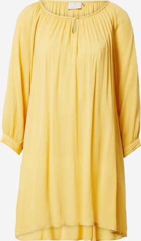 Kaffe Tunic 'Amber' in Yellow: front