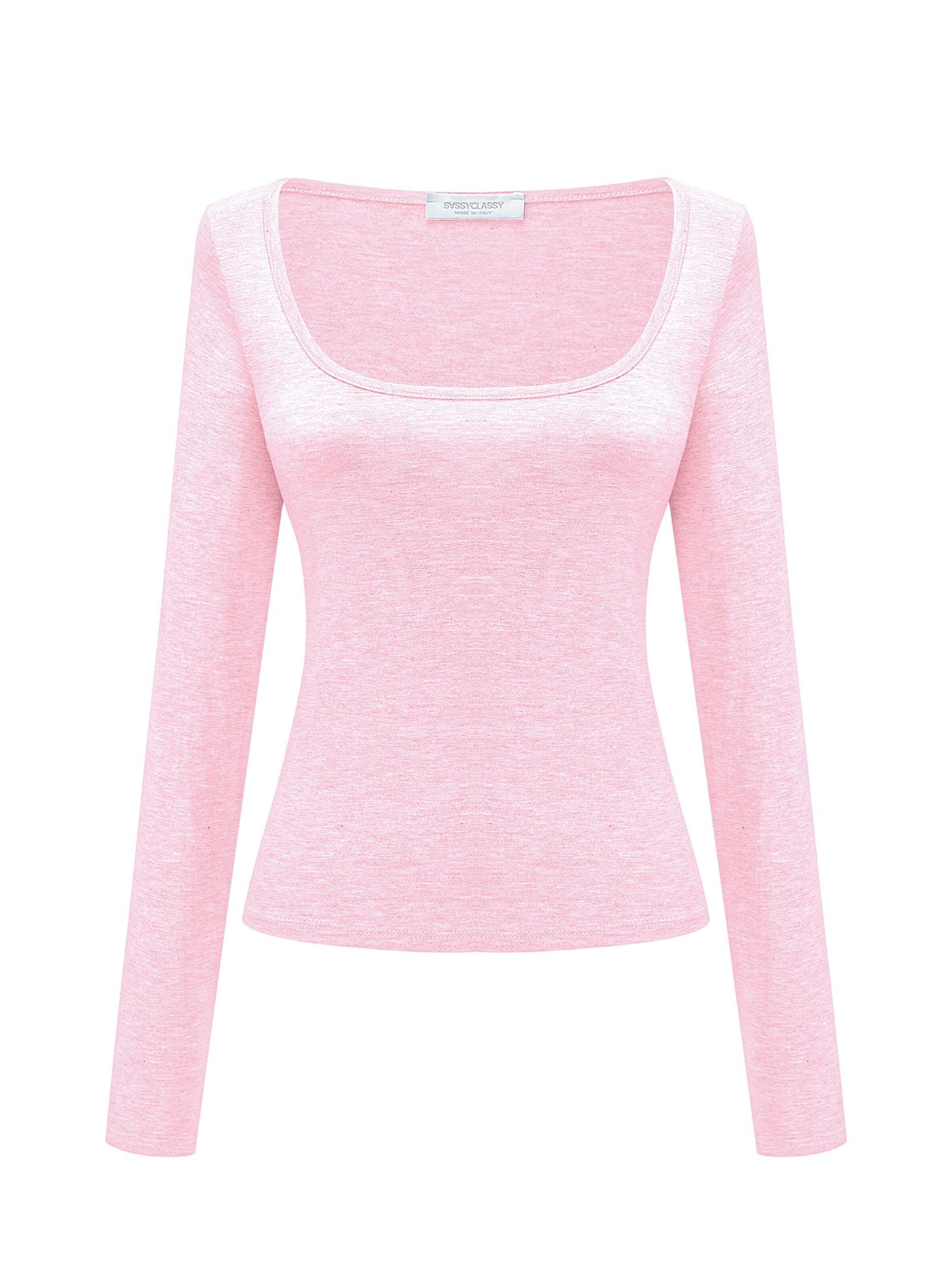 SASSYCLASSY T-shirt i rosa: framsida