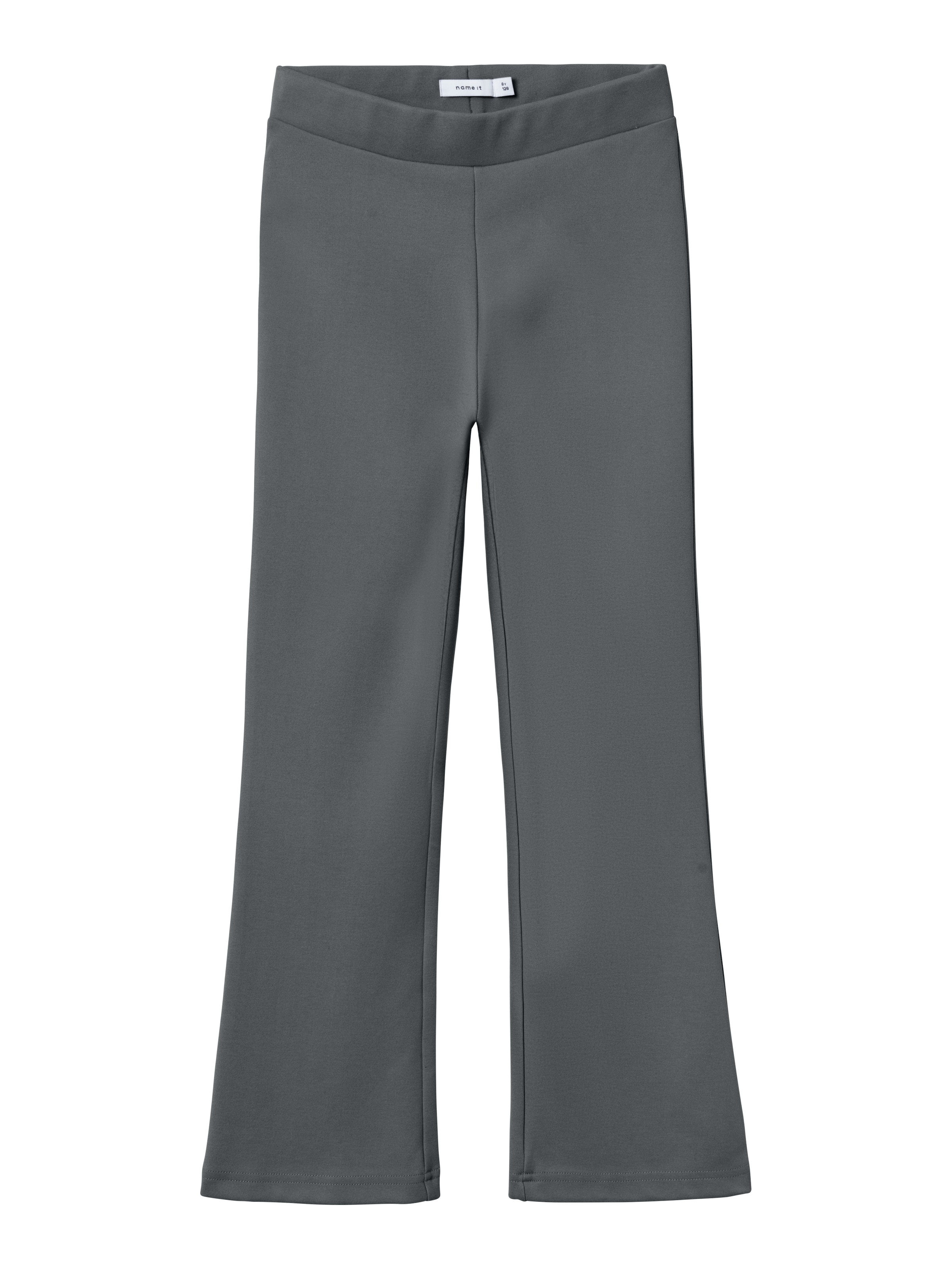 NAME IT Bootcut Kalhoty 'Frikkali' – šedá: přední strana