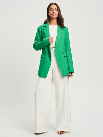 Tussah Blazer 'LIANA' in Green