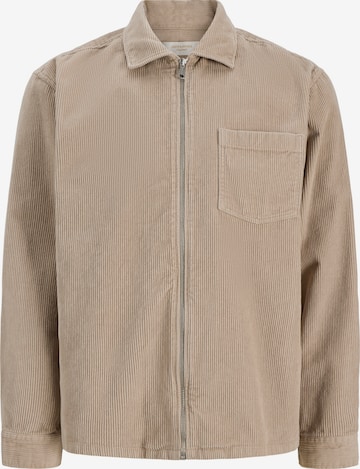 Jack & Jones Junior Regular fit Overhemd 'JORTORONTO' in Grijs: voorkant
