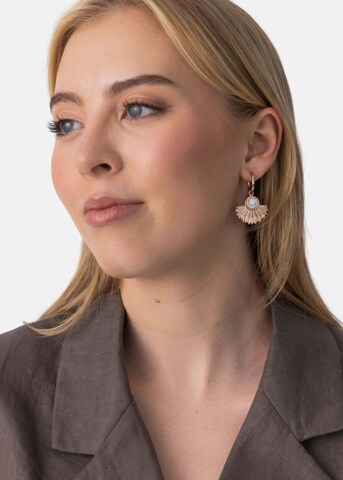 PURELEI Ohrringe 'Eldorado' in Gold: Vorderseite