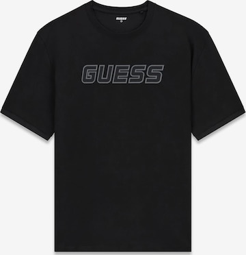 GUESS T-Shirt in Schwarz: Vorderseite