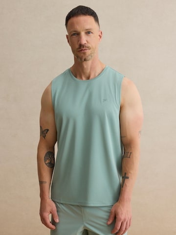T-Shirt 'Kilian' DAN FOX APPAREL en vert : devant