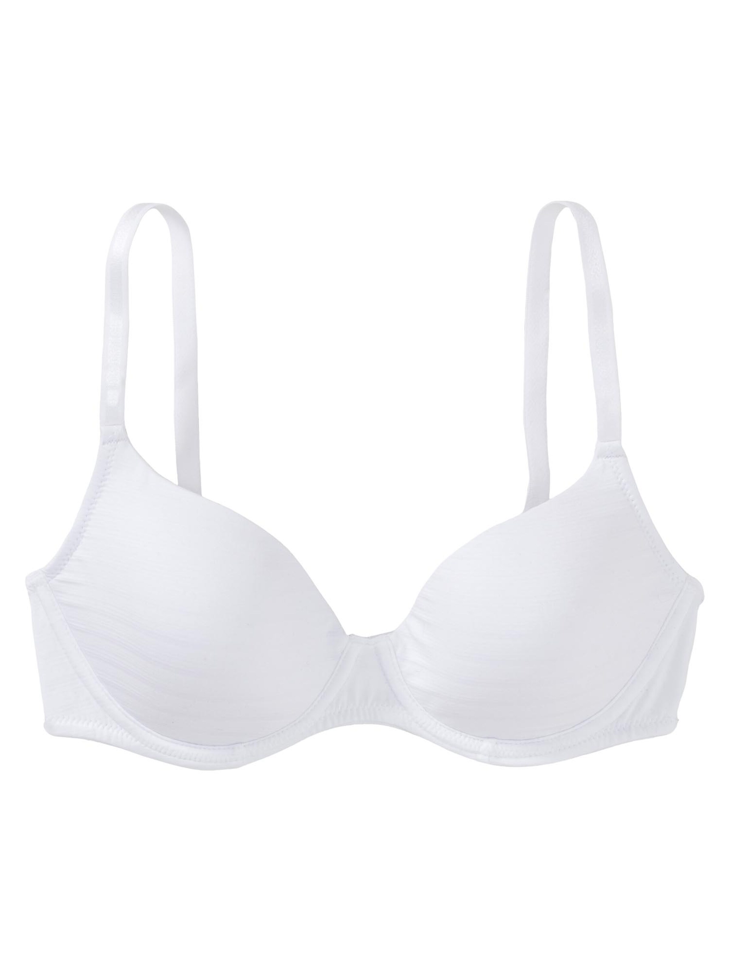 SPEIDEL T-shirt Bra 'Cotton & More' in White: front