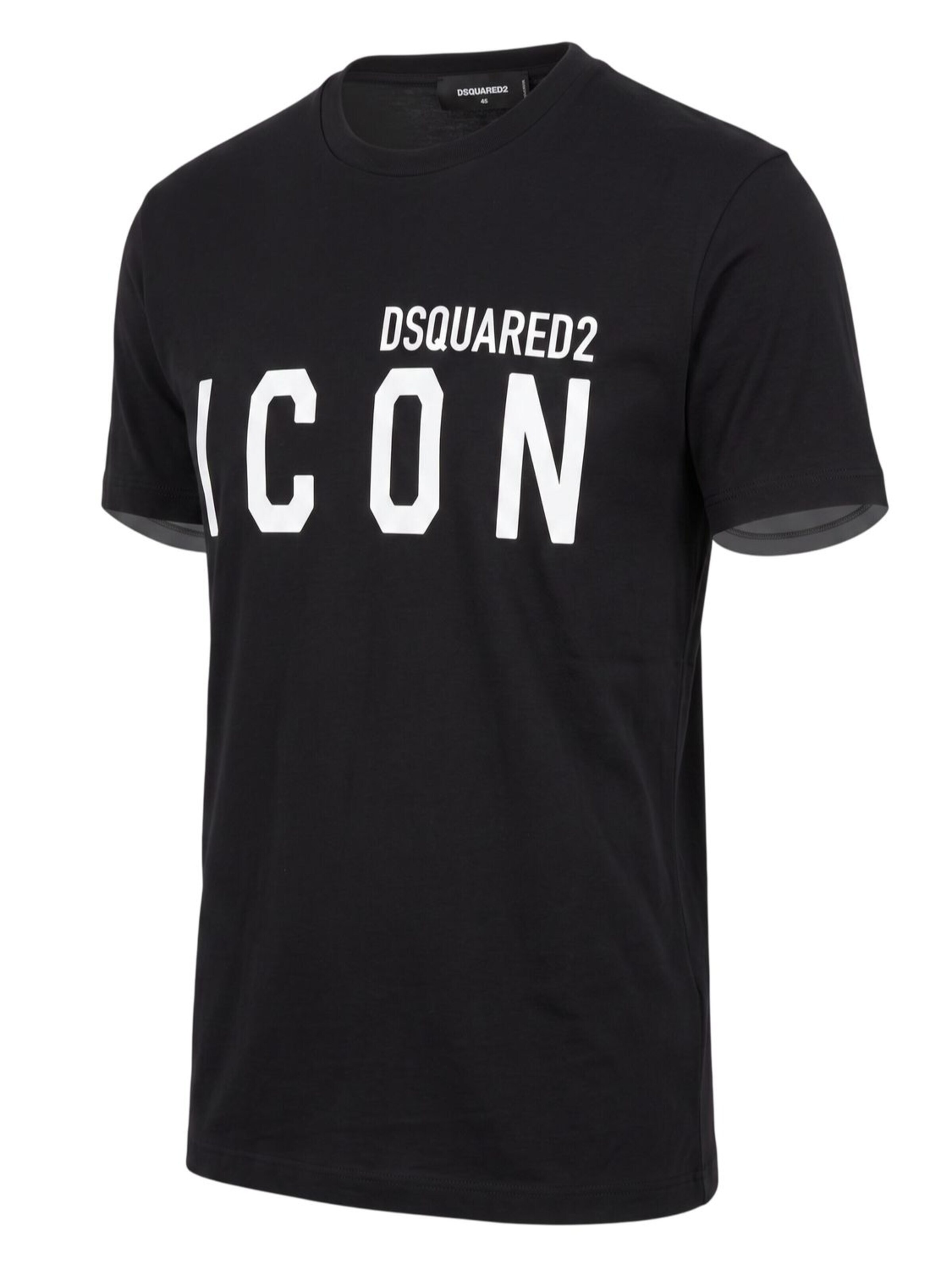 DSQUARED2 Shirt 'Dsquared2 ICON T-Shirt' in Black