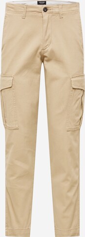regular Pantaloni cargo 'Marco Joe' di JACK & JONES in beige: frontale