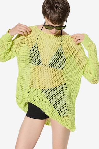No Matter What Pullover in Grün: Vorderseite