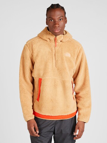 THE NORTH FACE Funktionele fleece-jas 'CAMPSHIRE' in Beige: voorkant