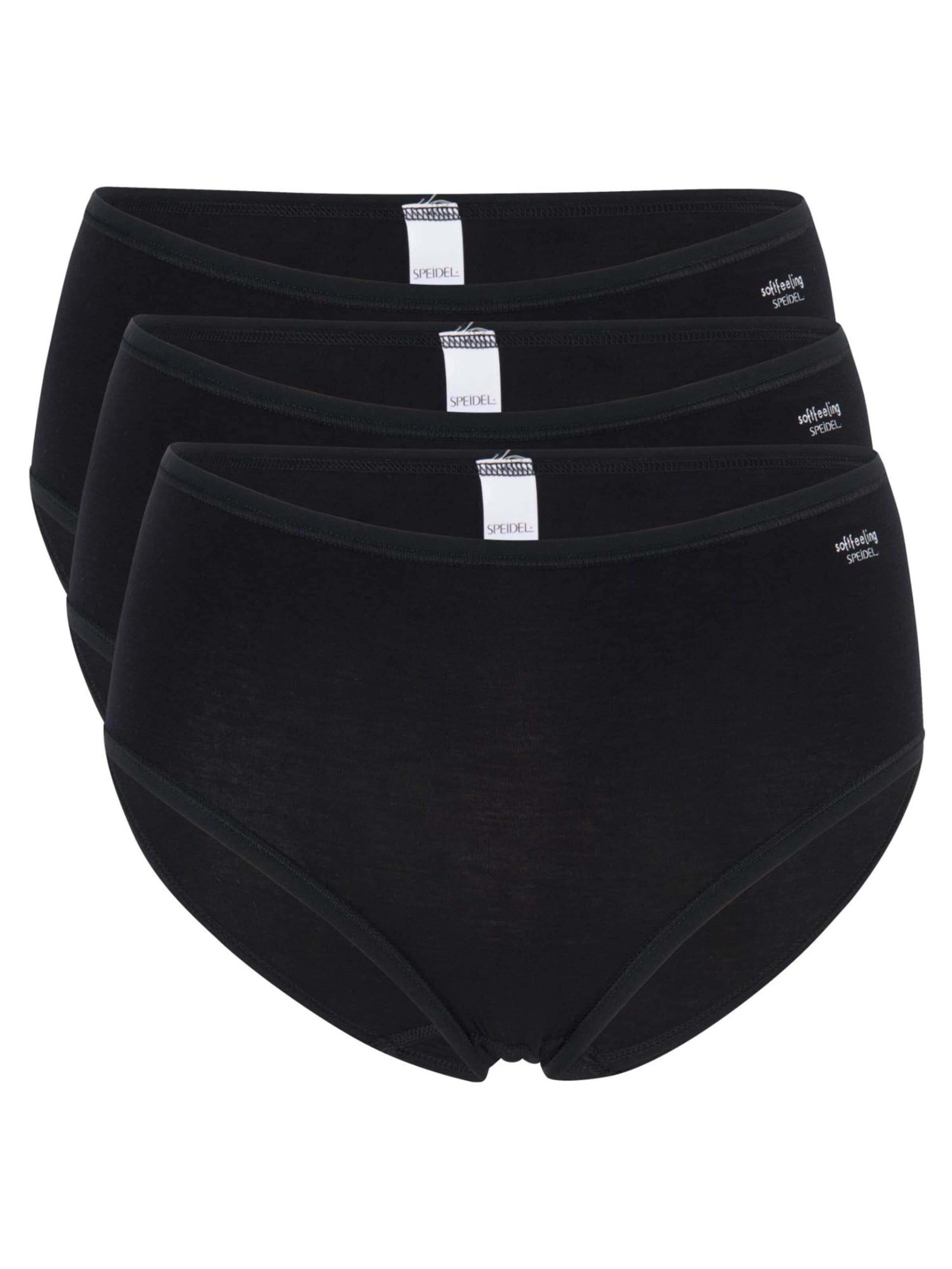 SPEIDEL Slip 'Soft Feeling'‌‌‌‌‌ in Schwarz: Vorderseite