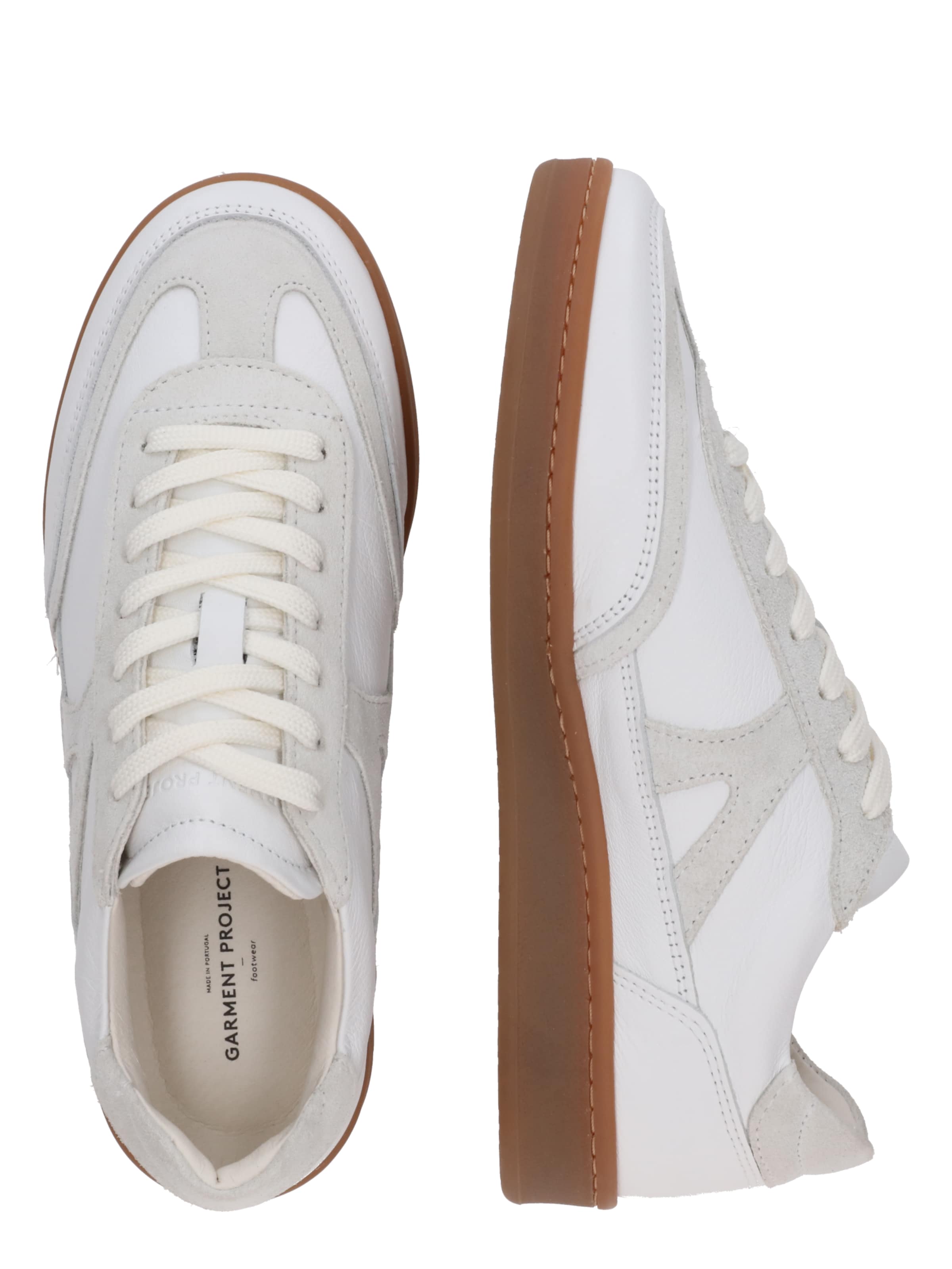 Garment Project Σνίκερ χαμηλό 'Liga' σε λευκό