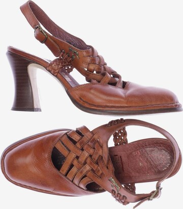 PIKOLINOS Sandals & High-Heeled Sandals in 39 in Brown: front