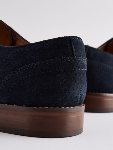 Chaussure à lacets Next en bleu