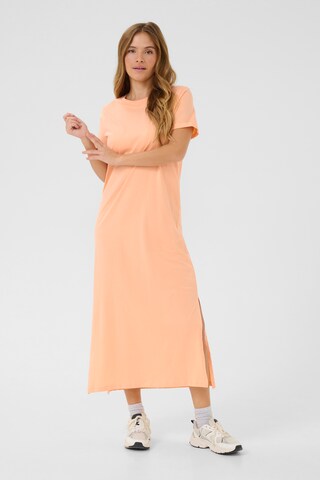 Robe 'Celina' Kaffe en orange : devant