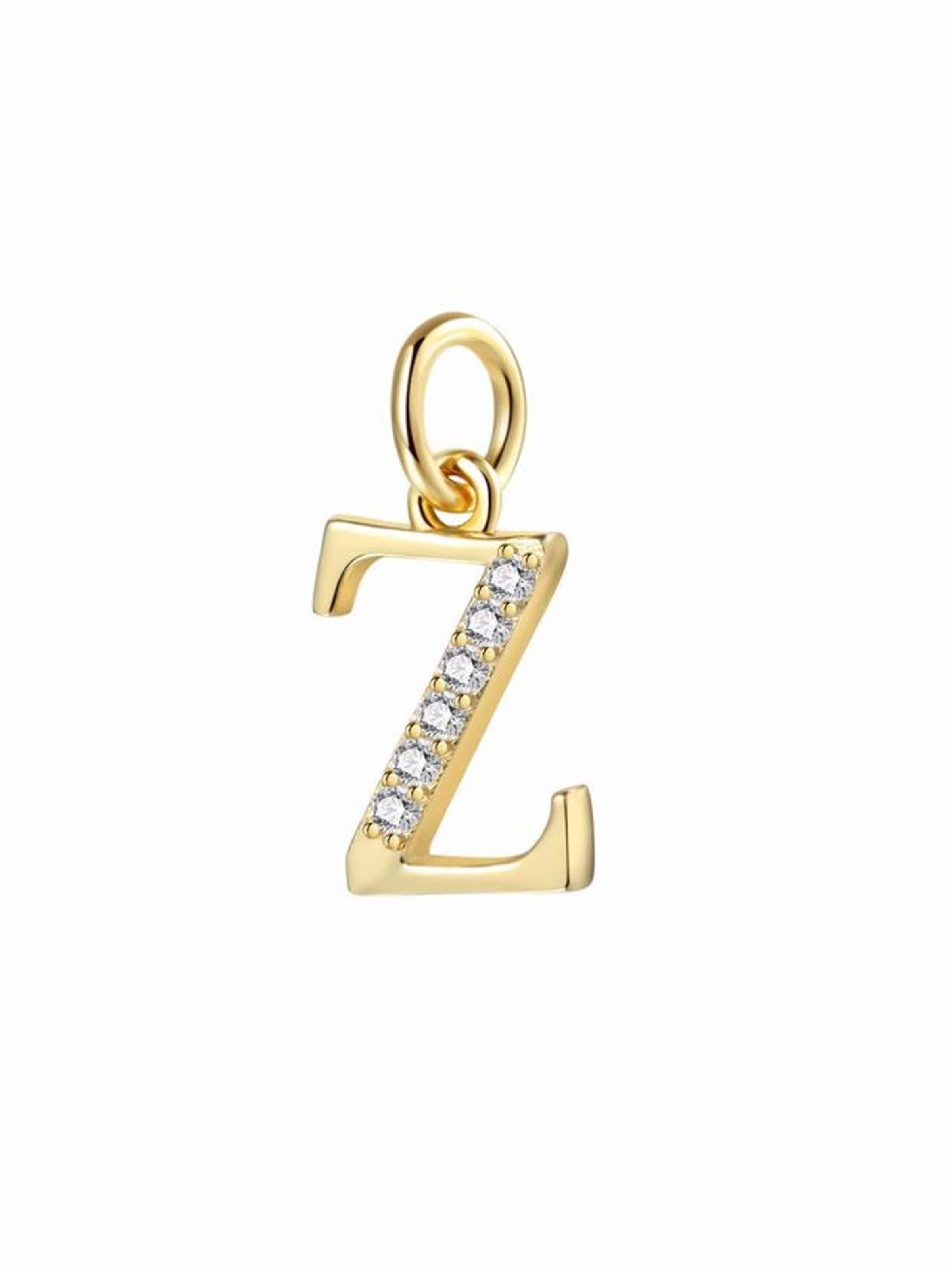 Collana 'Letter Z' di Hey Happiness in oro