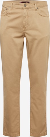 TOMMY HILFIGER Regular Jeans 'DENTON' in Beige: voorkant