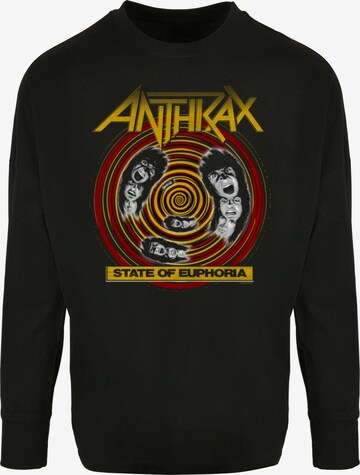 Merchcode Shirt 'Anthrax - State Of Euphoria' in Black: front