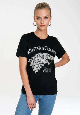 LOGOSHIRT T-Shirt 'Game of Thrones' in Mischfarben: predná strana