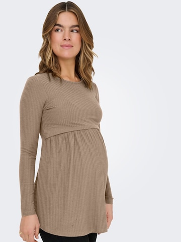 Maglietta 'OLMMalaya' di Only Maternity in marrone