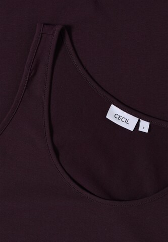 CECIL Top in Purple