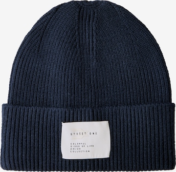 STREET ONE Mütze in Blau: Vorderseite
