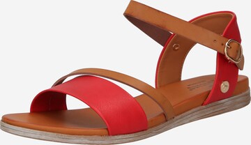 MUSTANG Sandals in Brown: front