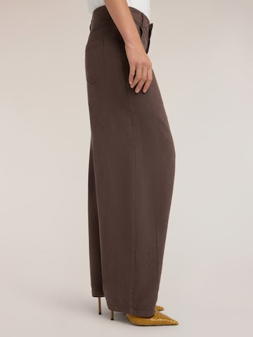Wide Leg Pantalon MOTIVI en marron