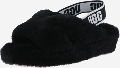 UGG Hjemmesko 'FAB YEAH' i sort / hvid, Produktvisning