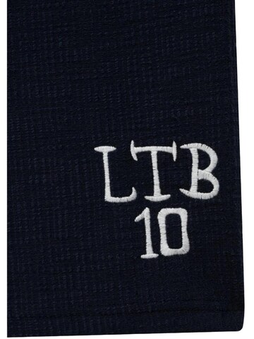 LTB Jeans - Camiseta 'Relaxed Embroidered Slogan T-Shirt' en azul