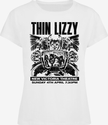 T-shirt 'Thin Lizzy - New Victoria Theatre' Merchcode en blanc : devant