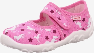 SUPERFIT Huisschoenen 'Bonny' in Roze: voorkant